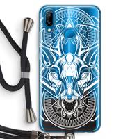 CaseCompany Oh Deer: Huawei P20 Lite Transparant Hoesje met koord