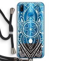 CaseCompany It's Complicated: Huawei P20 Lite Transparant Hoesje met koord