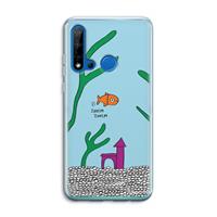 CaseCompany Aquarium: Huawei P20 Lite (2019) Transparant Hoesje