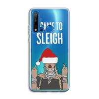 CaseCompany Came To Sleigh: Huawei P20 Lite (2019) Transparant Hoesje