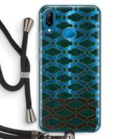 CaseCompany Moroccan tiles: Huawei P20 Lite Transparant Hoesje met koord