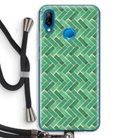 CaseCompany Moroccan tiles 2: Huawei P20 Lite Transparant Hoesje met koord