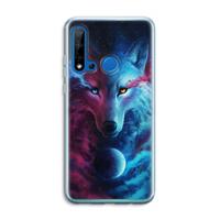 CaseCompany Where Light And Dark Meet: Huawei P20 Lite (2019) Transparant Hoesje