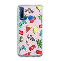 CaseCompany Things Jamie Loves: Huawei P20 Lite (2019) Transparant Hoesje