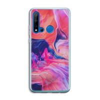 CaseCompany Earth And Ocean: Huawei P20 Lite (2019) Transparant Hoesje