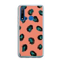 CaseCompany Pink Cheetah: Huawei P20 Lite (2019) Transparant Hoesje