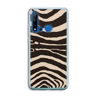 CaseCompany Arizona Zebra: Huawei P20 Lite (2019) Transparant Hoesje