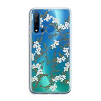 CaseCompany Blossoming spring: Huawei P20 Lite (2019) Transparant Hoesje
