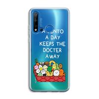 CaseCompany Bento a day: Huawei P20 Lite (2019) Transparant Hoesje