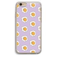 CaseCompany Bacon to my eggs #1: iPhone 6 Plus / 6S Plus Transparant Hoesje