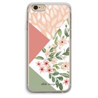 CaseCompany Sweet heaven geometrics: iPhone 6 Plus / 6S Plus Transparant Hoesje