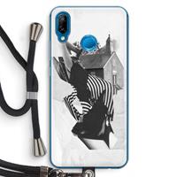 CaseCompany House: Huawei P20 Lite Transparant Hoesje met koord