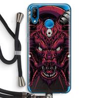 CaseCompany Hell Hound and Serpents: Huawei P20 Lite Transparant Hoesje met koord