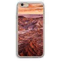 CaseCompany Mars: iPhone 6 Plus / 6S Plus Transparant Hoesje