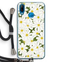 CaseCompany Summer Daisies: Huawei P20 Lite Transparant Hoesje met koord