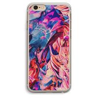 CaseCompany Pink Orchard: iPhone 6 Plus / 6S Plus Transparant Hoesje