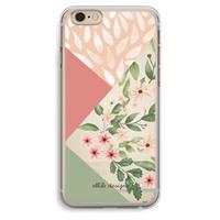 CaseCompany Sweet heaven geometrics: iPhone 6 Plus / 6S Plus Transparant Hoesje