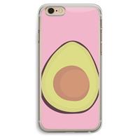 CaseCompany Avocado: iPhone 6 Plus / 6S Plus Transparant Hoesje