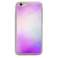 CaseCompany Clouds pastel: iPhone 6 Plus / 6S Plus Transparant Hoesje
