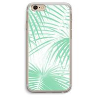 CaseCompany Palmbladeren: iPhone 6 Plus / 6S Plus Transparant Hoesje