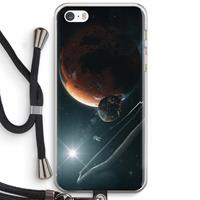 CaseCompany Mars Renaissance: iPhone 5 / 5S / SE Transparant Hoesje met koord