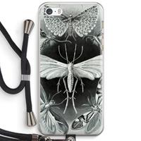 CaseCompany Haeckel Tineida: iPhone 5 / 5S / SE Transparant Hoesje met koord