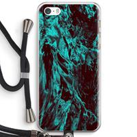 CaseCompany Ice Age: iPhone 5 / 5S / SE Transparant Hoesje met koord