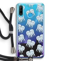 CaseCompany Octopussen: Huawei P30 Lite Transparant Hoesje met koord