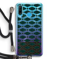 CaseCompany Moroccan tiles: Huawei P30 Lite Transparant Hoesje met koord