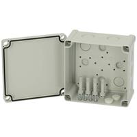 Fibox Enclosure, PC Grey cover 5824023 Universal-Gehäuse 130 x 130 x 75 Polycarbonat Lichtgrau (RAL