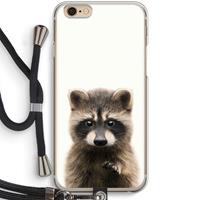 CaseCompany Rocco: iPhone 6 / 6S Transparant Hoesje met koord