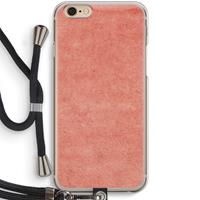 CaseCompany Marrakech Walls: iPhone 6 / 6S Transparant Hoesje met koord