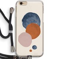 CaseCompany Geo #4: iPhone 6 / 6S Transparant Hoesje met koord