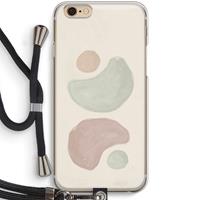 CaseCompany Geo #10: iPhone 6 / 6S Transparant Hoesje met koord