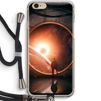 CaseCompany Ephemeral: iPhone 6 / 6S Transparant Hoesje met koord
