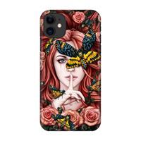 CaseCompany Lady Moth: Volledig geprint iPhone 11 Hoesje
