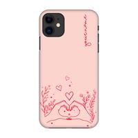 CaseCompany Love is in the air: Volledig geprint iPhone 11 Hoesje