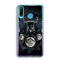 CaseCompany Sinister Wings: Huawei P30 Lite Transparant Hoesje