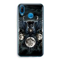 CaseCompany Sinister Wings: Huawei P20 Lite Transparant Hoesje