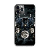 CaseCompany Sinister Wings: iPhone 11 Pro Max Transparant Hoesje