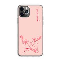 CaseCompany Best Friends: iPhone 11 Pro Max Transparant Hoesje