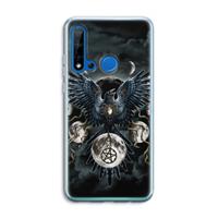 CaseCompany Sinister Wings: Huawei P20 Lite (2019) Transparant Hoesje