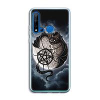 CaseCompany Volle maan: Huawei P20 Lite (2019) Transparant Hoesje