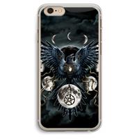 CaseCompany Sinister Wings: iPhone 6 Plus / 6S Plus Transparant Hoesje