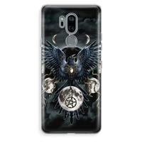 CaseCompany Sinister Wings: LG G7 Thinq Transparant Hoesje