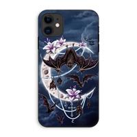 CaseCompany Vleermuizen Maan: iPhone 11 Tough Case