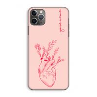 CaseCompany Blooming Heart: iPhone 11 Pro Max Tough Case