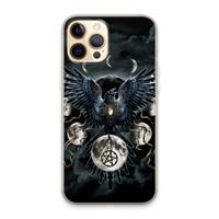 CaseCompany Sinister Wings: iPhone 13 Pro Max Transparant Hoesje