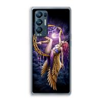 CaseCompany Aerial Angel: Oppo Find X3 Neo Transparant Hoesje
