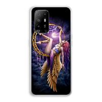 CaseCompany Aerial Angel: Oppo A95 5G Transparant Hoesje